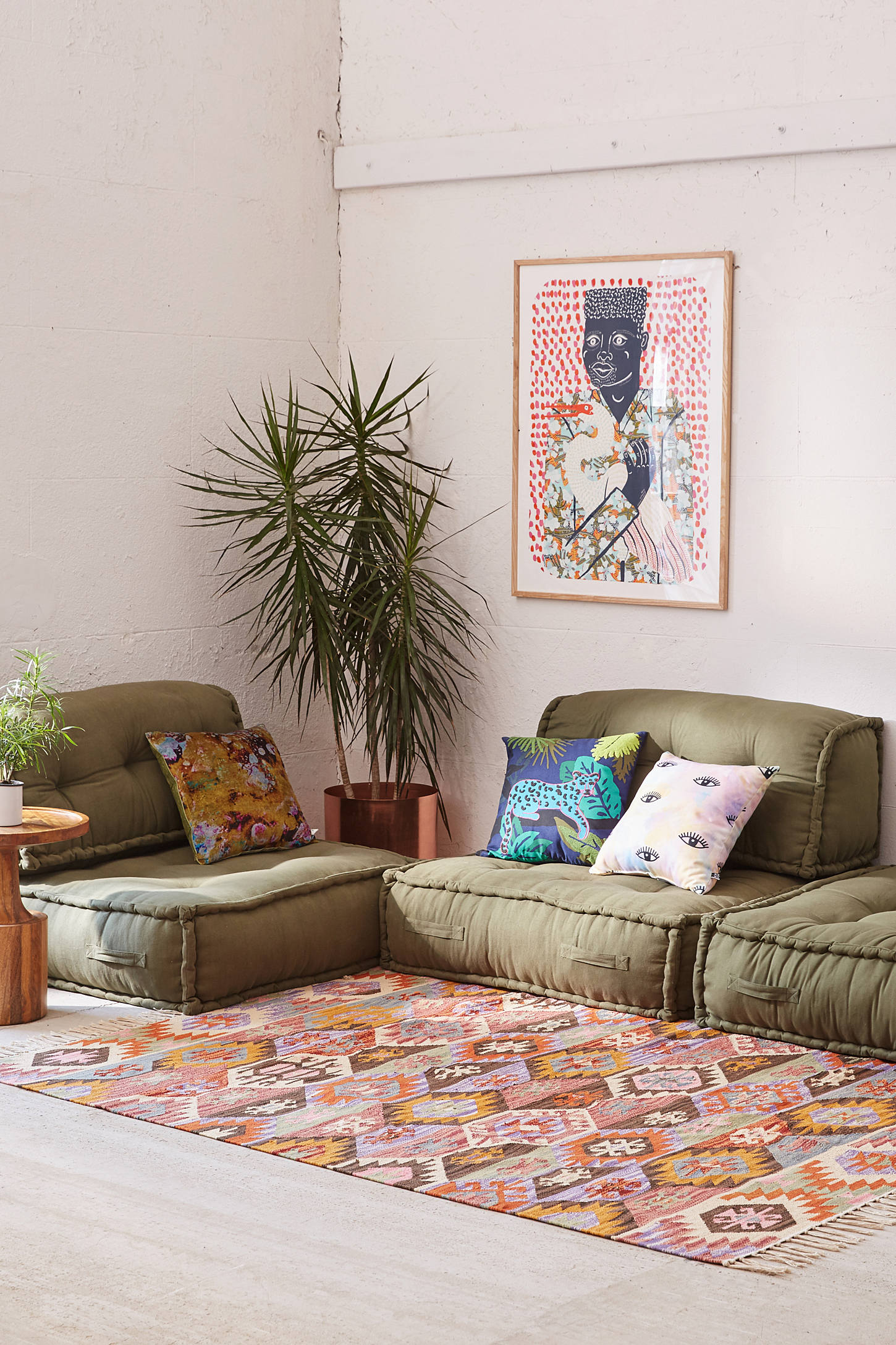 Reema Floor Cushion Urban Outfitters