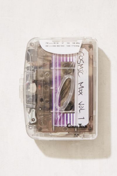 Urban Outfitters Clear Cassette Player