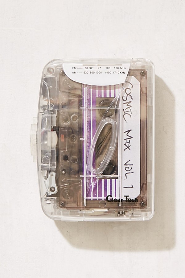 Urban Outfitters Clear Cassette Player