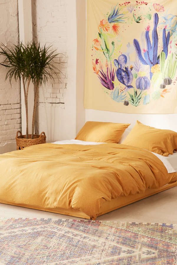 Slide View: 1: T-Shirt Jersey Duvet Cover