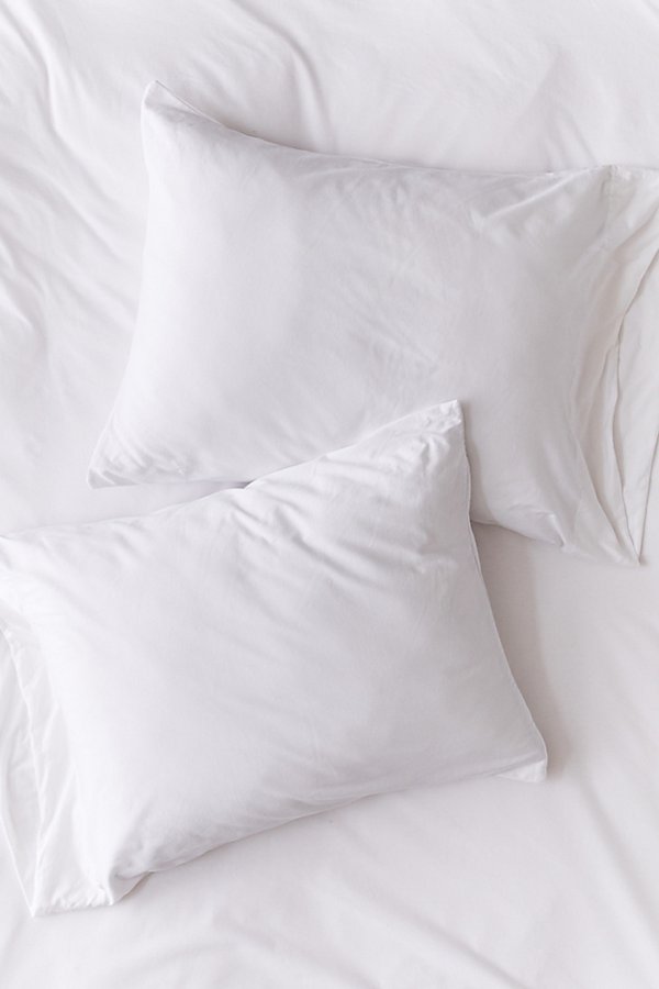 Urban Outfitters T-shirt Jersey Pillowcase Set In White