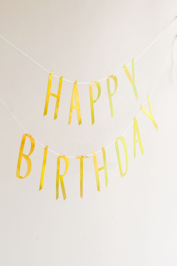 Happy Birthday Banner | Urban Outfitters