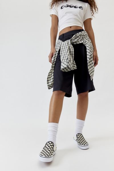 Shop Vans Checkerboard Slip-on Sneaker In Black/white Checkered, Women's At Urban Outfitters