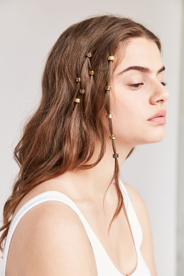 Regal Rose Engraved Hair Charm Set Urban Outfitters