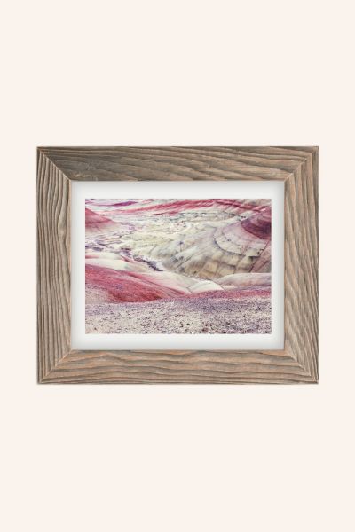 Urban Outfitters Christina Hicks Painted Hills Art Print In Buff Barnwood