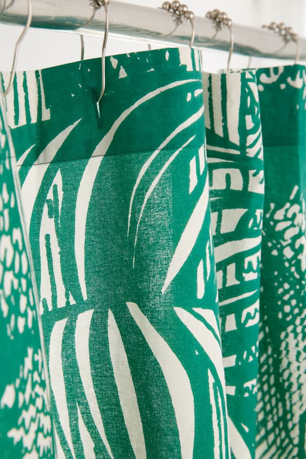 Saskia Pomeroy Plants Shower Curtain Urban Outfitters Canada
