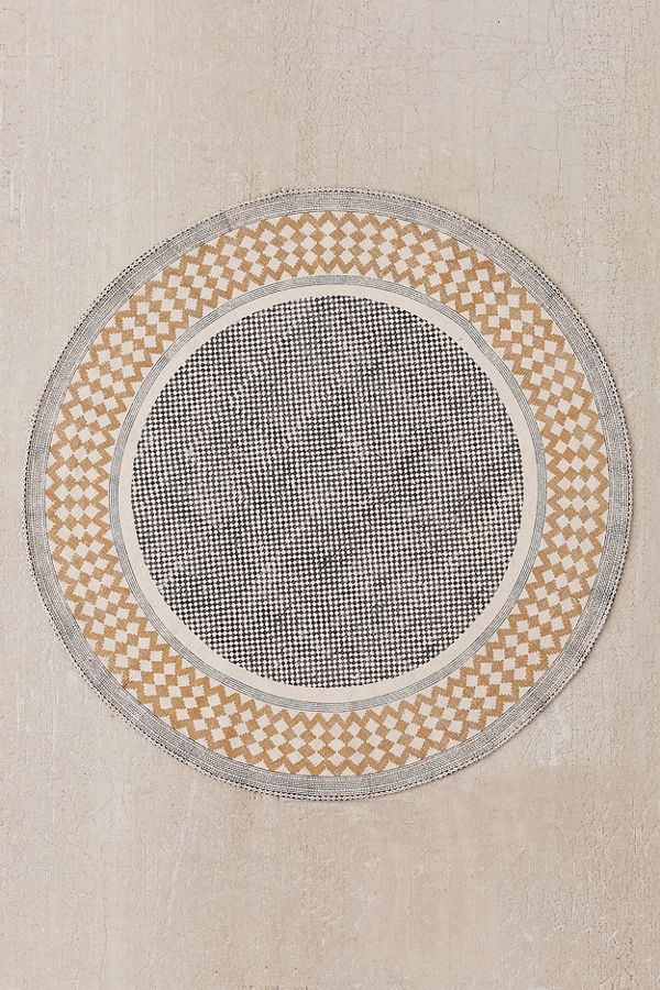 Slide View: 4: Calisa Block Printed Rug