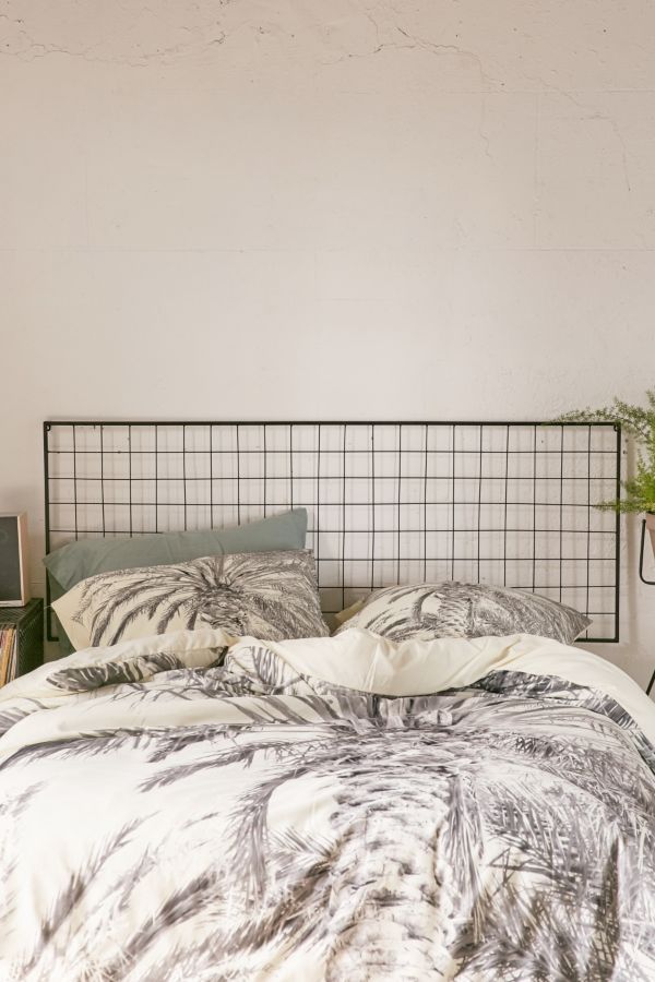 Grid Metal Headboard | Urban Outfitters