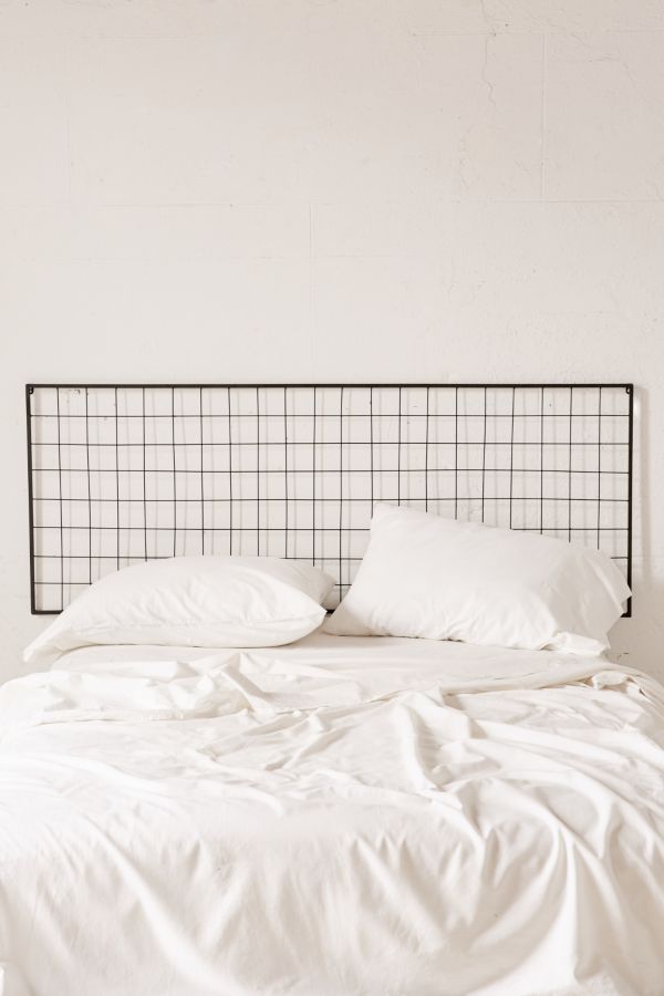 Grid Metal Headboard | Urban Outfitters