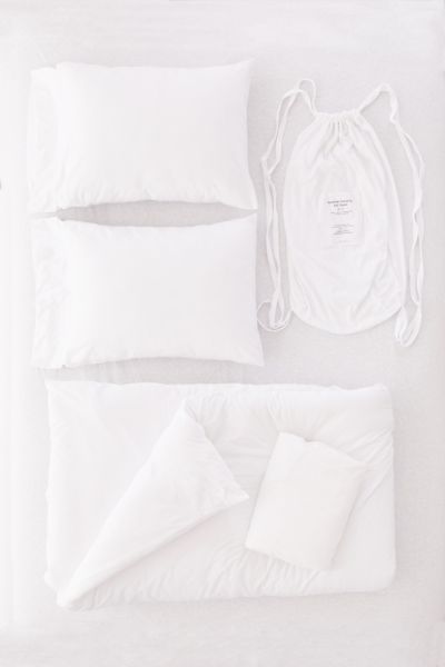 Urban Outfitters T-shirt Jersey Comforter Snooze Set In White