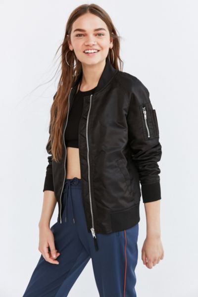 Jackets for Women - Bombers, Leather + more | Urban Outfitters - Urban ...