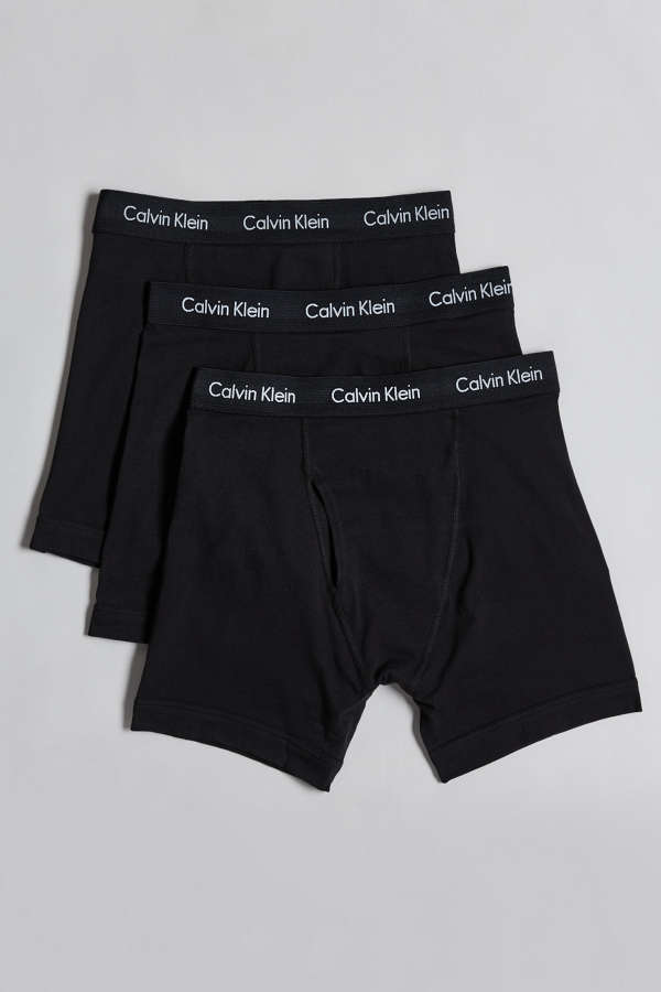 Slide View: 1: Calvin Klein Boxer Brief 3-Pack