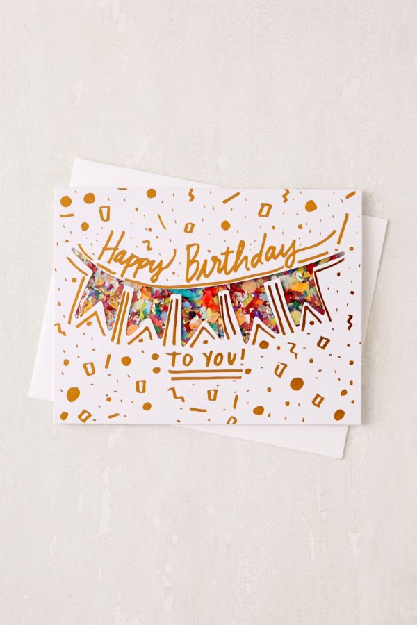 confetti pop birthday card