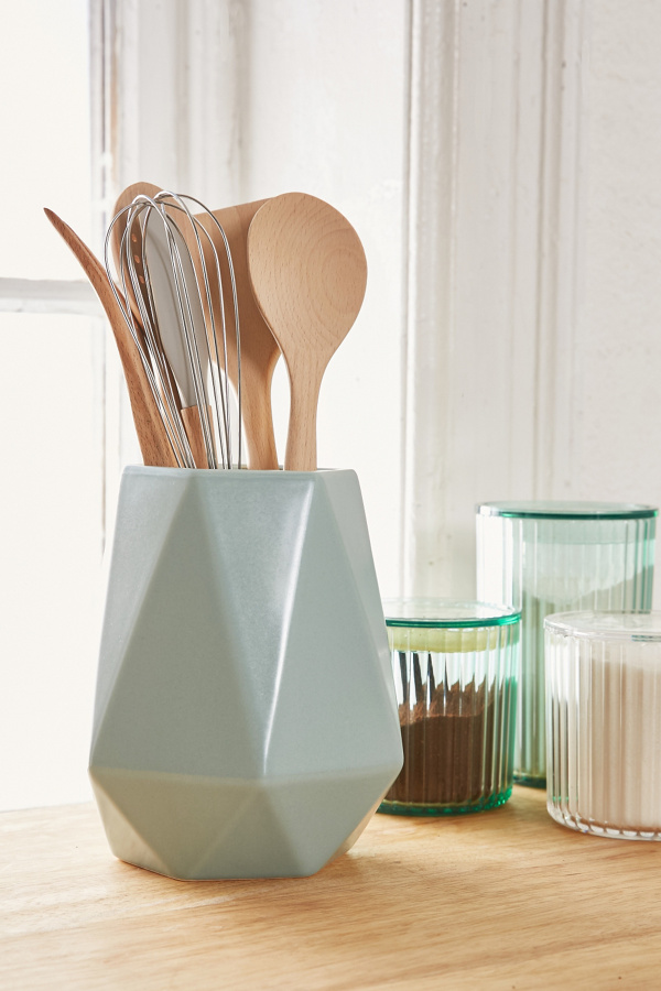 Faceted Utensil Holder Urban Outfitters Canada