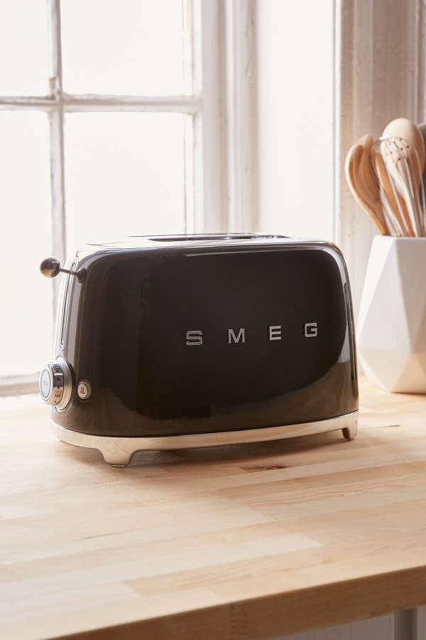 Slide View: 1: SMEG Two Slice Toaster
