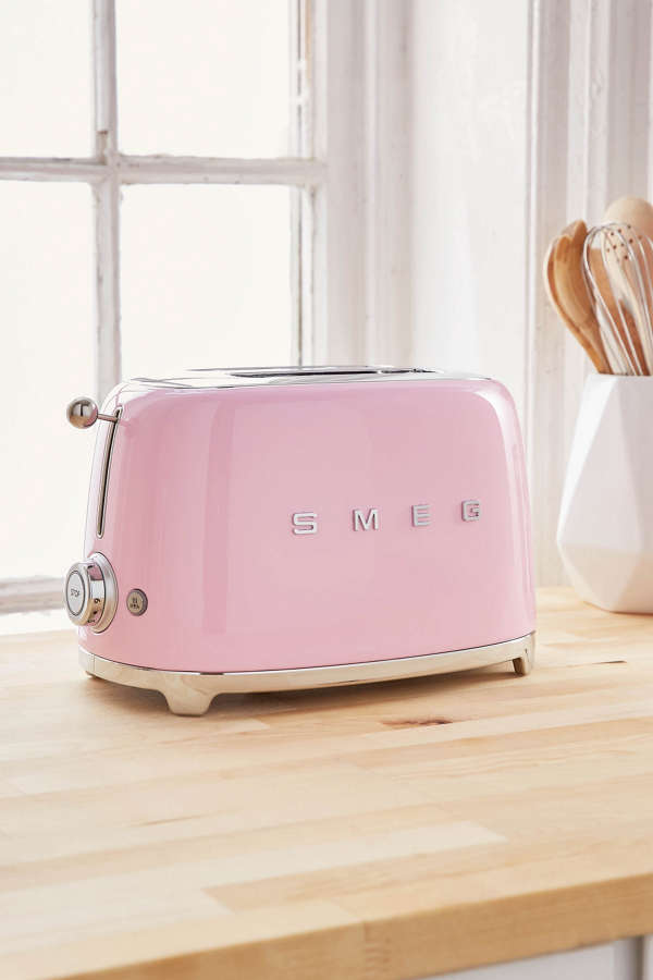 Slide View: 1: SMEG Two Slice Toaster