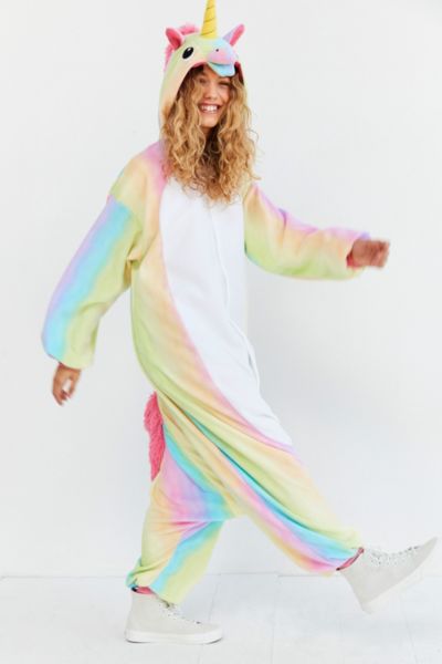 Kigurumi Rainbow Unicorn Costume