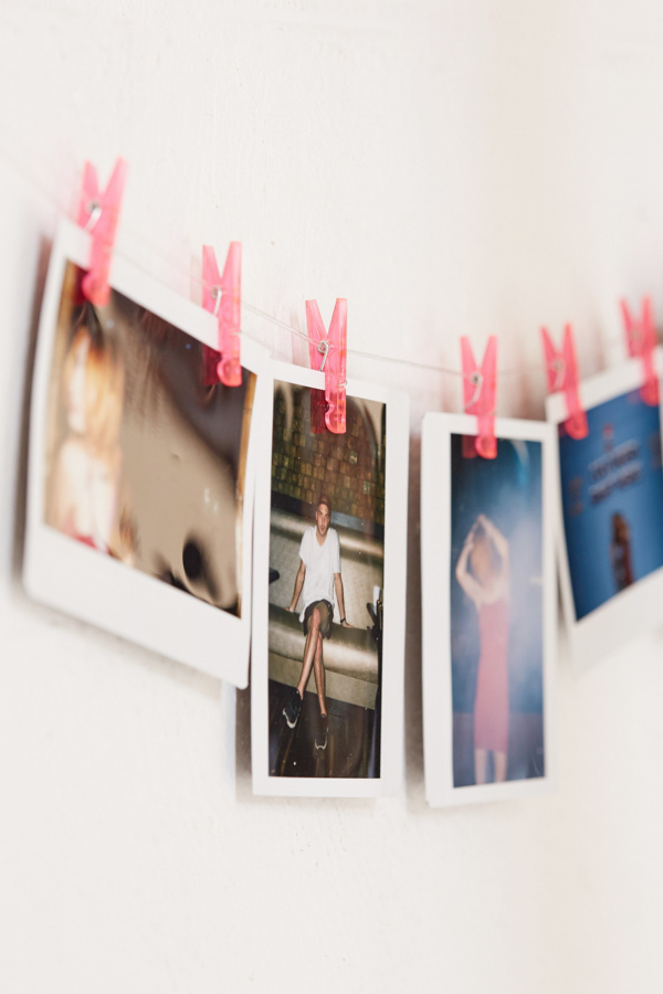 Pink Photo Clips String Set Urban Outfitters