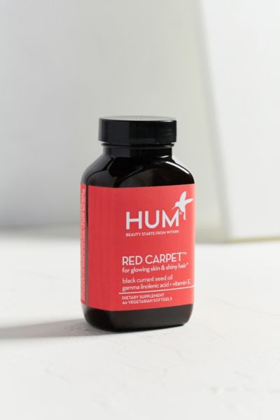 Hum Nutrition Red Carpet Skin And Hair Health Supplement (60 Vegan Softgels, 30 Days) In Assorted