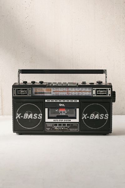 Radio + Cassette + MP3 Boombox