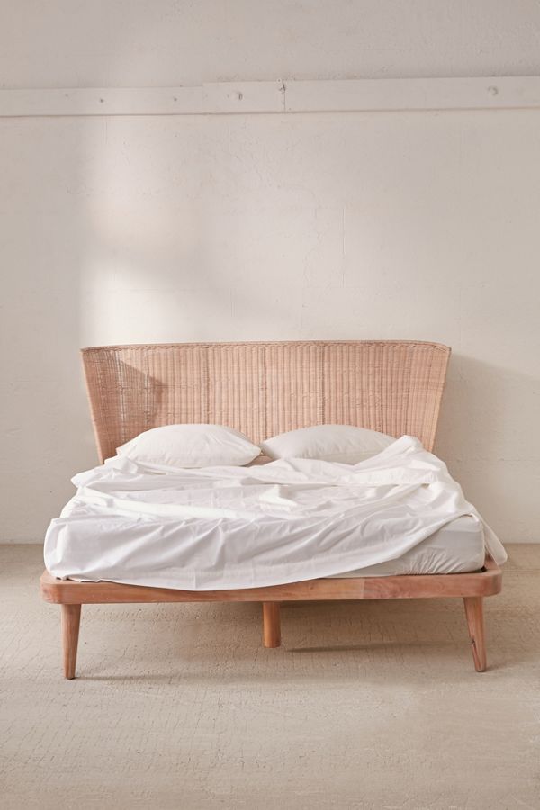 Marte Woven Windsor Platform Bed Urban Outfitters