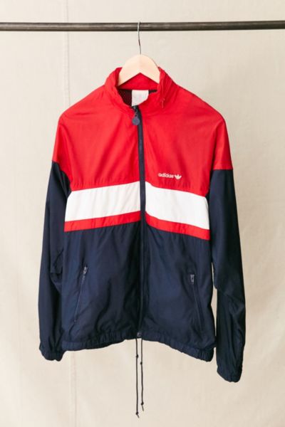 vintage red adidas jacket