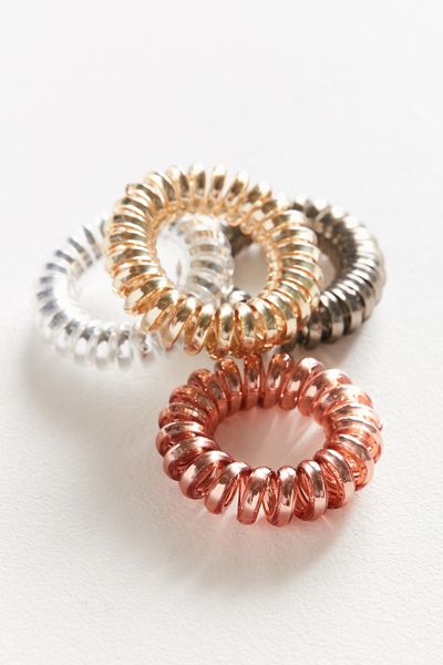 Telephone Cord Hair Tie Set