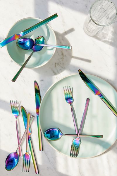 12-Piece Electroplated Flatware Set