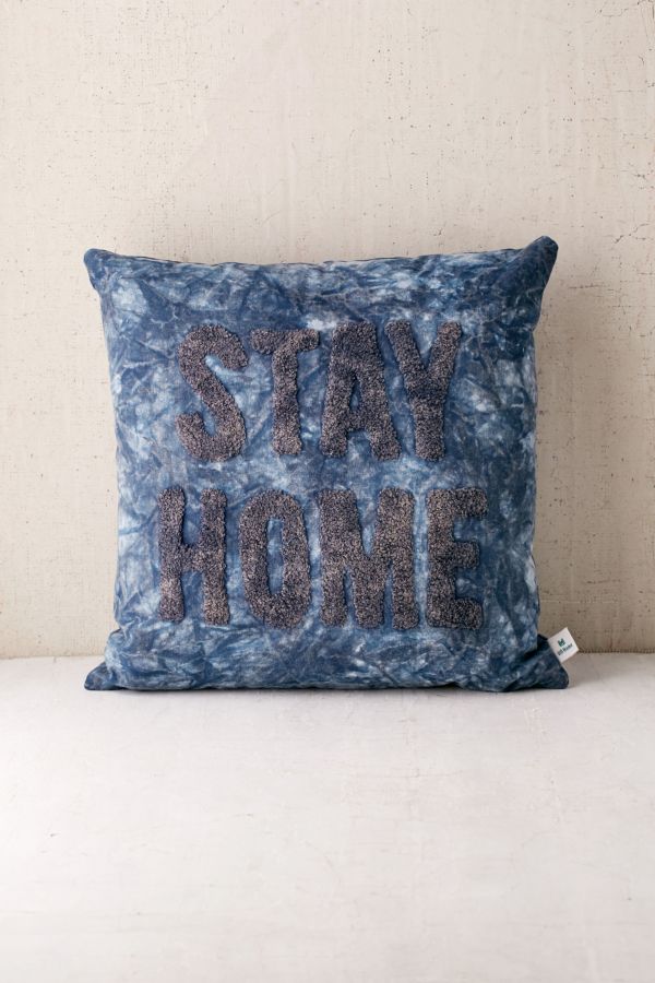 Stay Home Pillow Urban Outfitters
