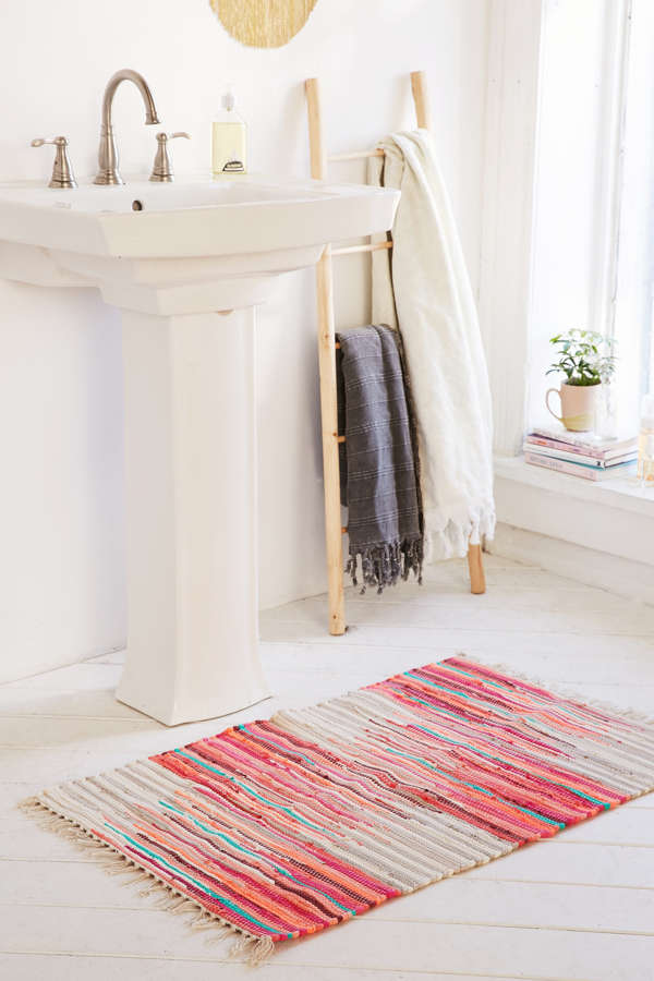 Slide View: 2: Issa Jumbo Ikat Rag Rug