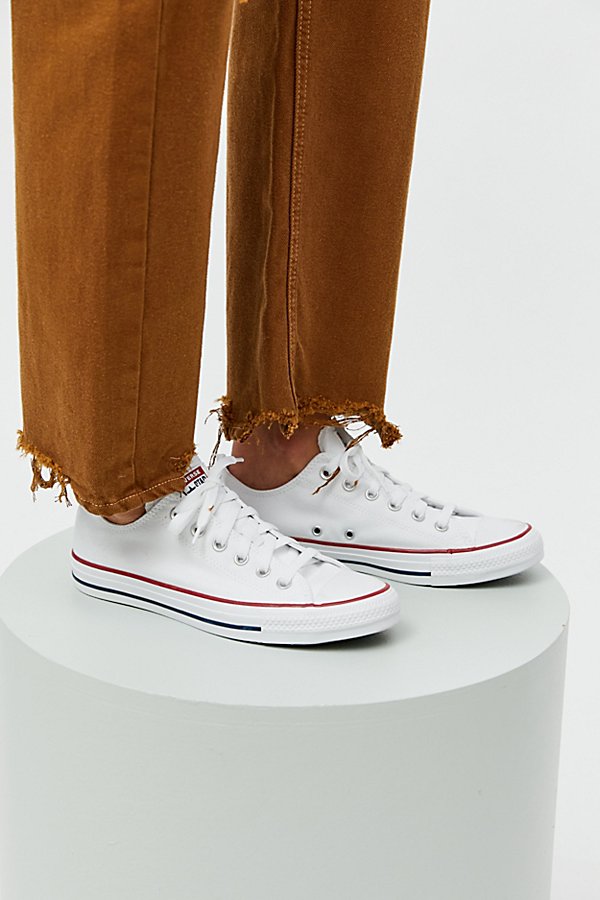 Shop Converse Chuck Taylor All Star Low Top Sneaker In White, Women's At Urban Outfitters
