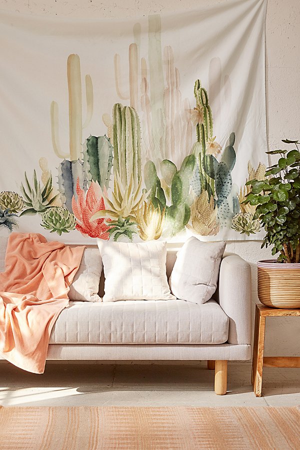 Cactus Landscape Tapestry