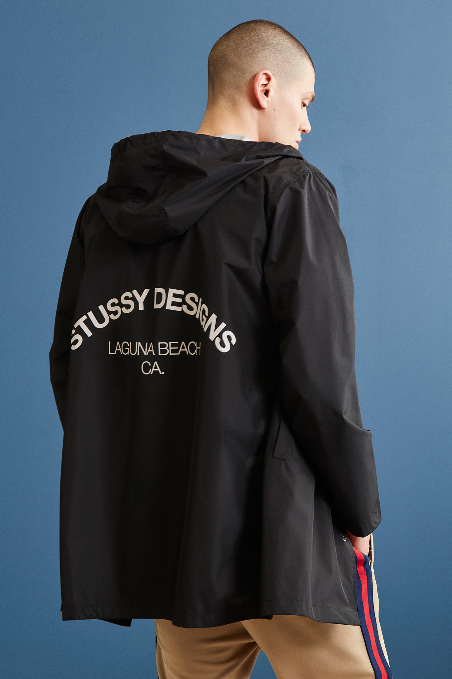 Stussy Long Hooded Parka Jacket | Urban Outfitters