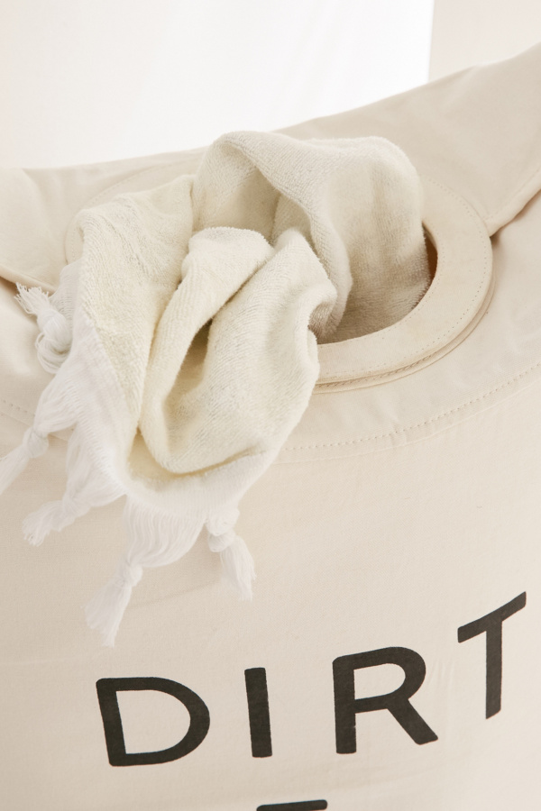 Clean/Dirty AF Standing Laundry Bag Hamper Urban Outfitters