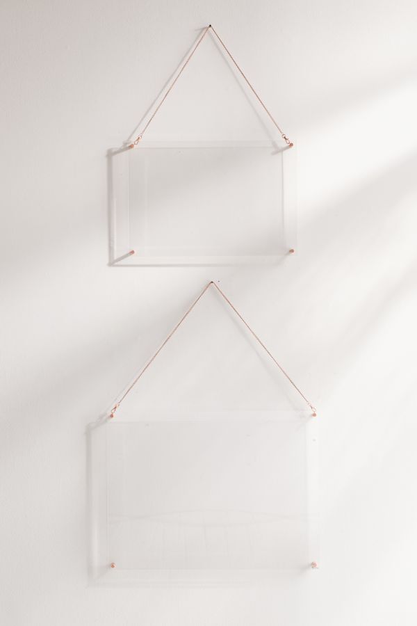 Slide View: 2: Acrylic Hanging Display Frame