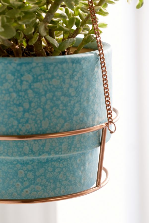 Metal Circle Hanging Planter | Urban Outfitters