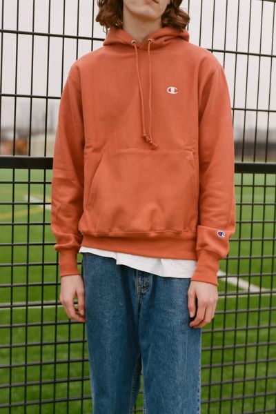 Orange champion hoodie urban cheap outfitters