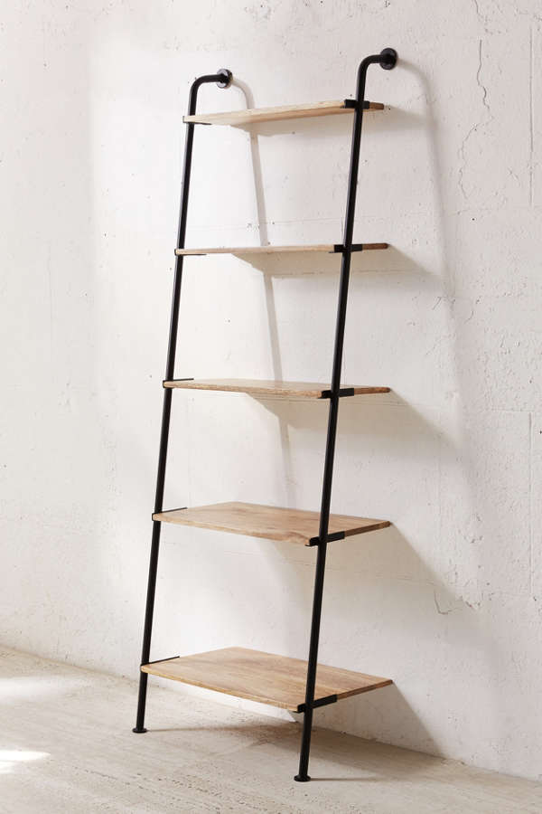 Slide View: 1: Fulton Leaning Bookshelf