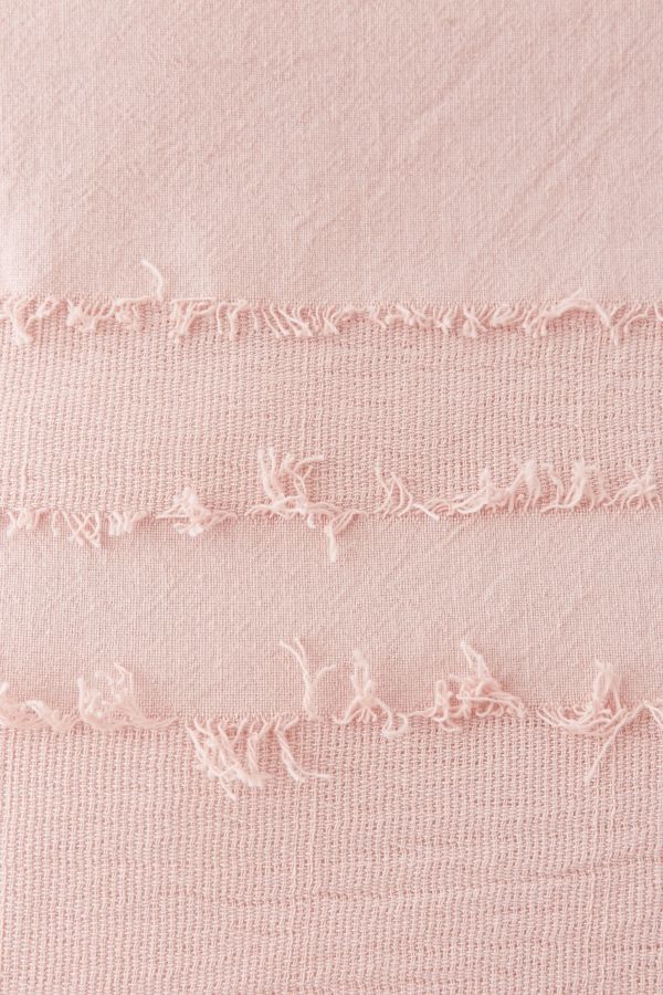Slide View: 4: Willow Fringe Duvet Cover