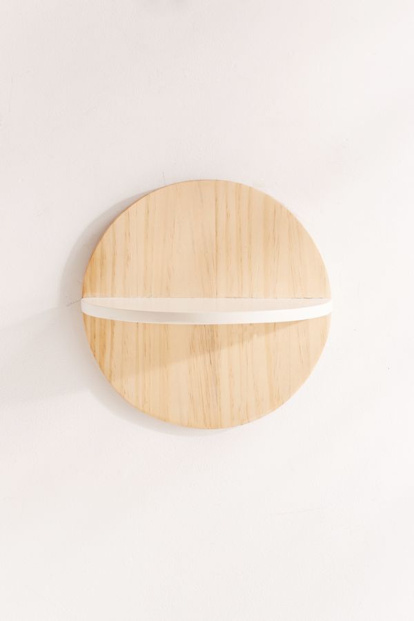 Calista Circle Wooden Wall Shelf Urban Outfitters