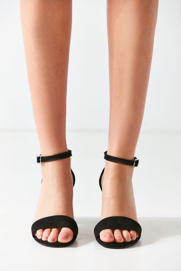 Faux Suede Linda Heel | Urban Outfitters