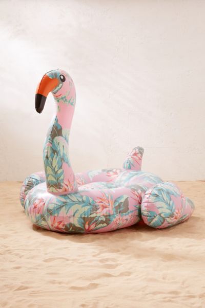 Floral Flamingo Pool Float