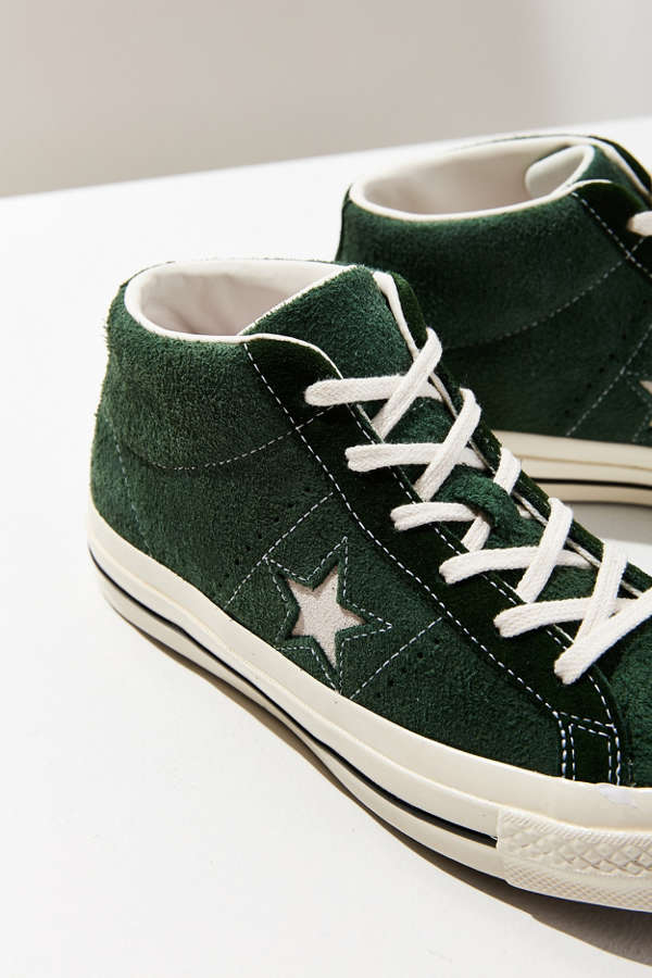 Converse Cons One Star Pro Suede Mid Top Sneaker | Urban Outfitters