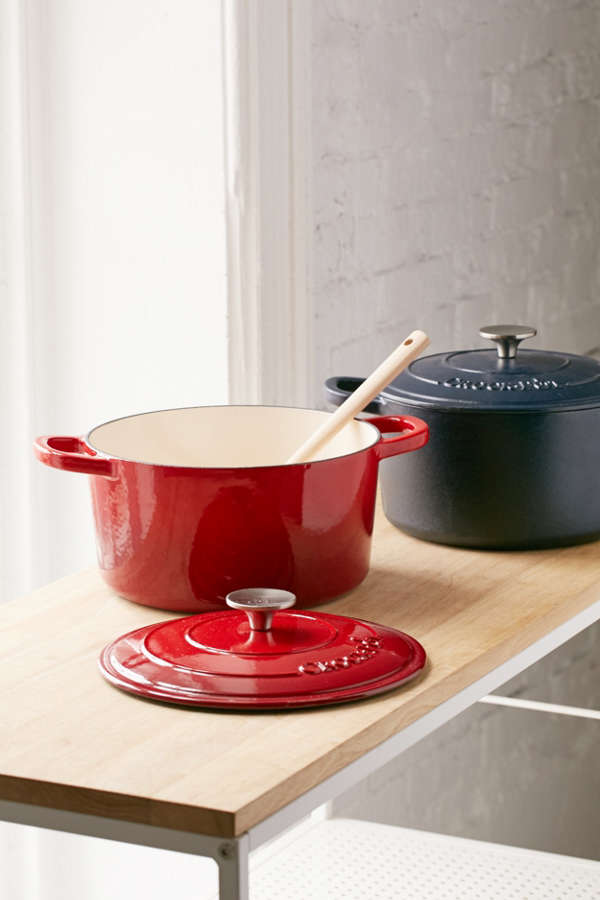 Slide View: 1: Crock-Pot Cast Iron Dutch Oven