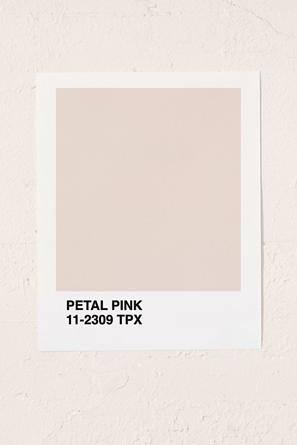 Honeymoon Hotel Petal Pink Art Print