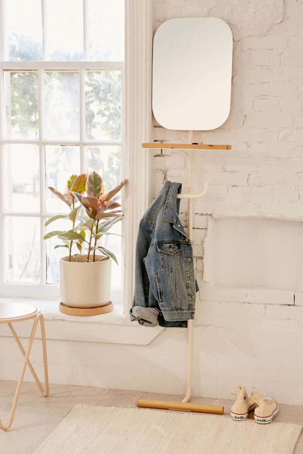 Slide View: 1: Noreen Valet Storage Mirror