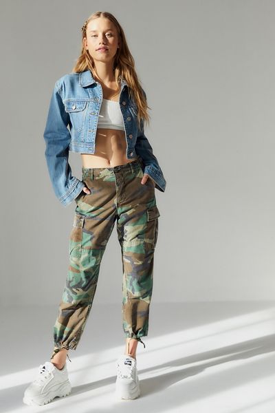 Vintage Stonewashed Camo Surplus Pant