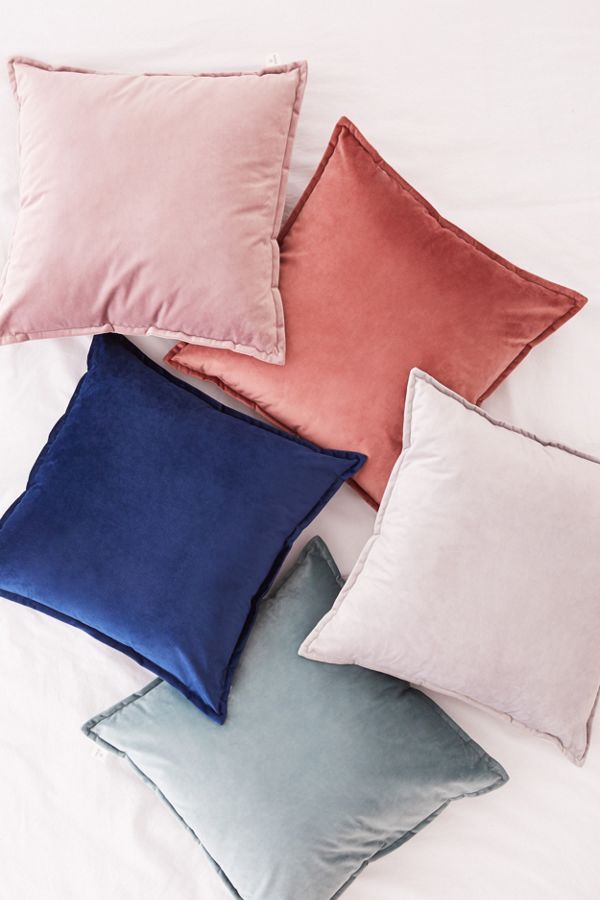 Velvet Throw Pillow Urban Outfitters