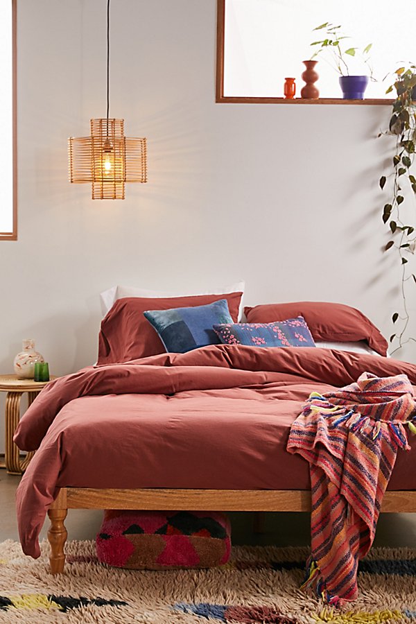 Urban Outfitters Washed Cotton Duvet, Washed Cotton Duvet Cover Urban Outfitters