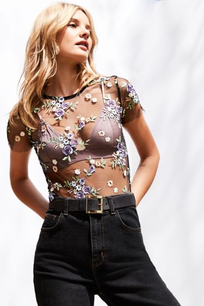 lilac embroidered mesh body example